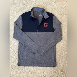 Cleveland Guardians MLB Fanatics Quarter-zip Pullover Size Small EUC